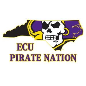 Image of ECU Pirate Nation Decal